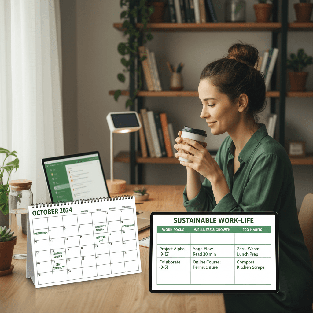 Organized work schedule and planning system